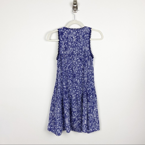 Club Monaco Narella Blue Dress 100% Silk - Picture 3 of 9